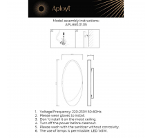 Настенный светодиодный светильник Aployt Tommaso APL.650.01.05