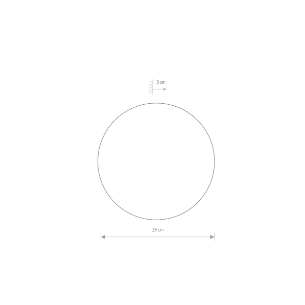Настенный светильник Nowodvorski Ring Led S Satine Copper 10316
