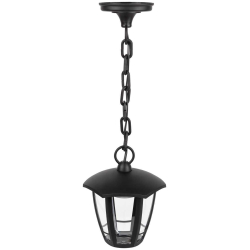 Садово-парковый светильник ЭРА «Марсель 1» ДСУ 07-8-002 черный 6-гранный подвесной IP44 светодиодный 8Вт 3000K Б0064271