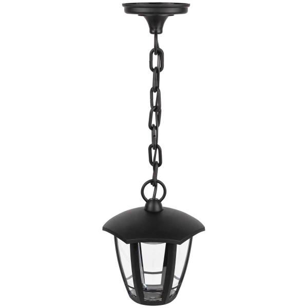 Садово-парковый светильник ЭРА «Марсель 1» ДСУ 07-8-002 черный 6-гранный подвесной IP44 светодиодный 8Вт 3000K Б0064271