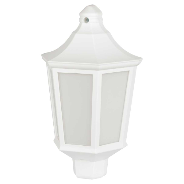 Садово-парковый светильник ЭРА «Ника» НБУ 06-60-003 60Вт белый матовый Б0061160
