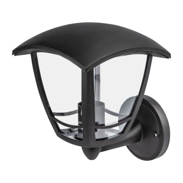 Садово-парковый светильник ЭРА «Дели» ДБУ 07-8-001 черный 4-гранный IP44 светодиодный 8Вт 3000K Б0064196