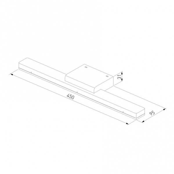 Подсветка для зеркал Elektrostandard Protect LED белый MRL LED 1111 a052870