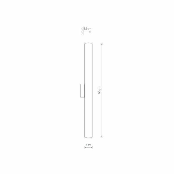 Подсветка для зеркал Nowodvorski Ice Tube Led S 8118