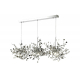 Подвесная люстра Crystal Lux GARDEN SP3х3 L1200 CHROME