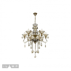 Подвесная люстра iLamp Asia 61082-6 BR