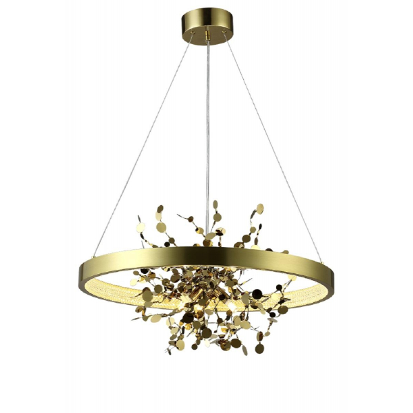 Подвесная люстра Crystal Lux GARDEN SPLED+3 D600 GOLD