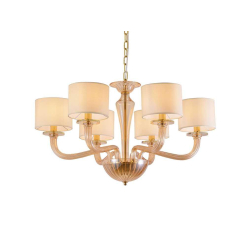 Подвесная люстра Newport 8686/C gold polished amber М0071803