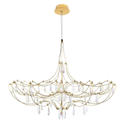 Подвесная люстра Loft IT Mira 10589/900 Gold Asfour