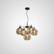 Подвесная люстра Imperium Loft Etna D57 Amber 344131-26