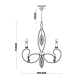 Подвесная люстра Vele Luce Boccaccio VL1266L06