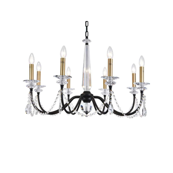 Подвесная люстра Newport 3978/C black+brass М0071829
