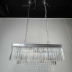 Подвесная люстра Imperium Loft Rh 1920S Odeon Clear Glass Fringe Chrome 228792-22