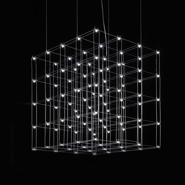 Подвесная люстра Imperium Loft Quasar Cosmos Square Led Pendant Light 80/80/80 252288-22
