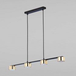 Подвесная люстра TK Lighting 6094 Dallas Gold Black