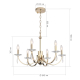 Подвесная люстра ST Luce Elegance SL1405.203.06