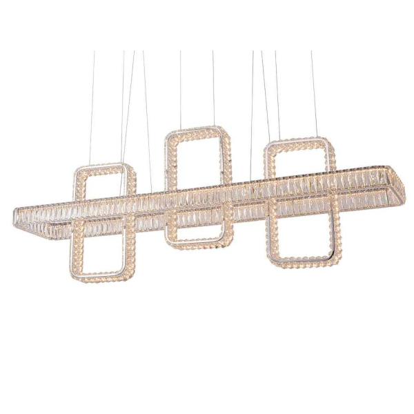 Подвесная люстра Newport 8233+1N/S chrome М0071018