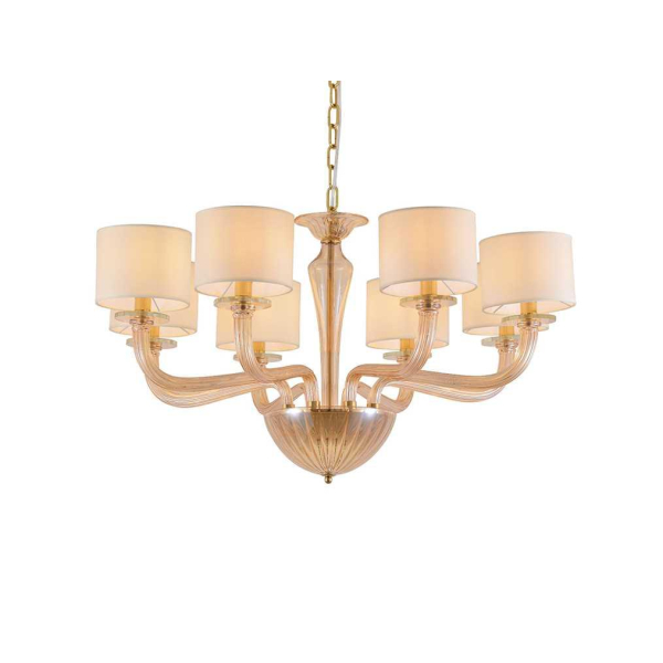 Подвесная люстра Newport 8688/C gold polished amber М0071806