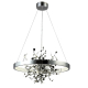 Подвесная люстра Crystal Lux GARDEN SPLED+3 D600 CHROME