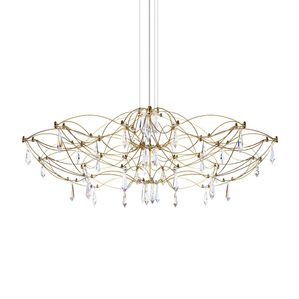 Подвесная люстра Loft IT Mira 10586/900 Gold Asfour