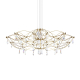 Подвесная люстра Loft IT Mira 10586/900 Gold Asfour