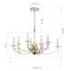 Подвесная люстра ST Luce Elegance SL1405.203.10