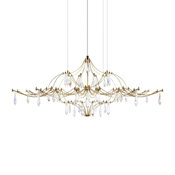 Подвесная люстра Loft IT Mira 10587/1000 Gold Asfour