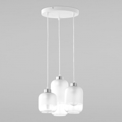 Подвесная люстра TK Lighting 3357 Marco Silver