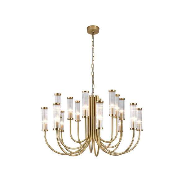 Подвесная люстра Newport 4558+4+4/C brass М0072096