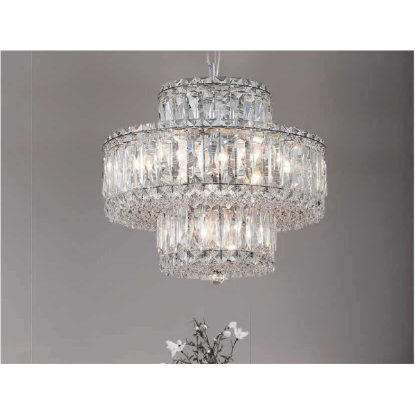 Подвесная люстра Newport 8458+3/C chrome М0067682