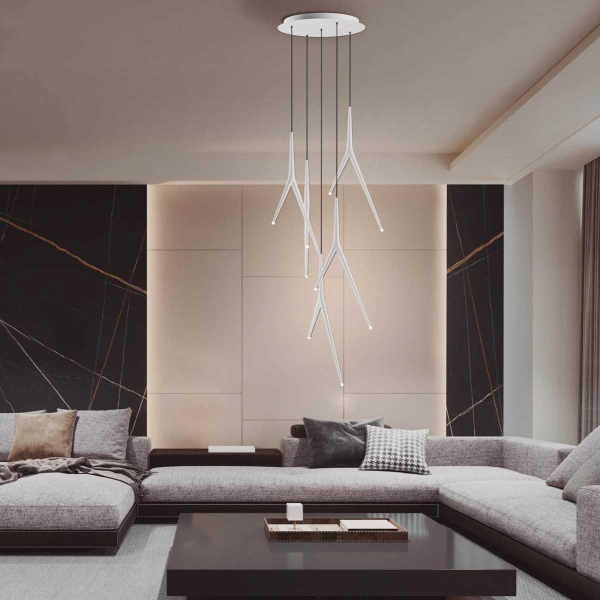 Подвесная люстра Mantra Arrecife 9362+9211 (5L)