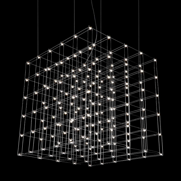 Подвесная люстра Imperium Loft Quasar Cosmos Square Led Pendant Light 100/100/100 252291-22