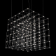 Подвесная люстра Imperium Loft Quasar Cosmos Square Led Pendant Light 100/100/100 252291-22