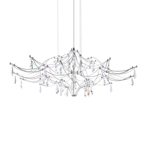Подвесная люстра Loft IT Mira 10587/1000 Silver Asfour