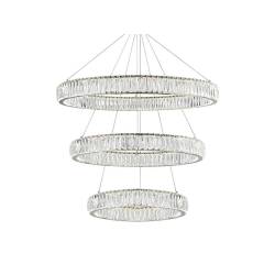 Вертикальная композиция Newport 8240 из трех колец хром №10 S8240_028CH