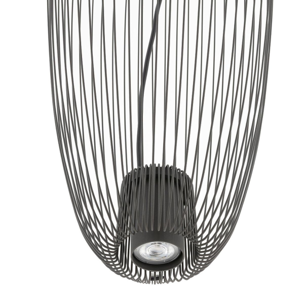 Подвесная люстра Nowodvorski Pumpkin S Umbra Gray 11243