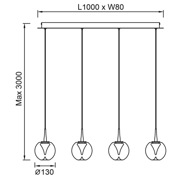 Люстра подвесная Mantra ANDROMEDA 9214 Люстра подвесная Mantra ANDROMEDA 9214