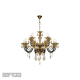 Подвесная люстра iLamp Asia 61081-8+4 BR
