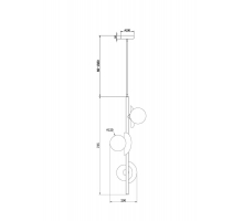 Подвесная люстра Freya Sepia FR5391PL-03CFL