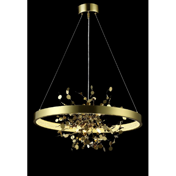 Подвесная люстра Crystal Lux GARDEN SPLED+3 D600 GOLD