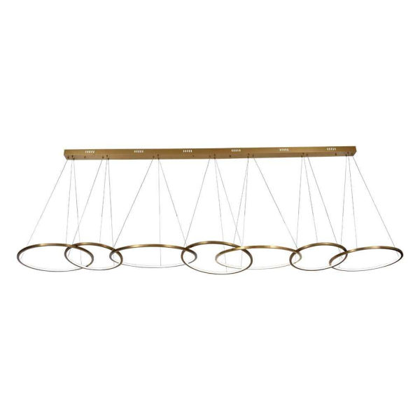 Подвесная люстра Newport 15207N/S brass М0071011