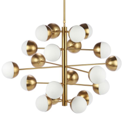 Подвесная люстра Imperium Loft Italian Globe Cedar Moss Light 20 75117-22