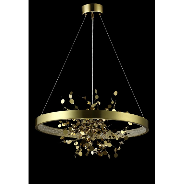 Подвесная люстра Crystal Lux GARDEN SPLED+3 D600 GOLD