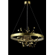 Подвесная люстра Crystal Lux GARDEN SPLED+3 D600 GOLD