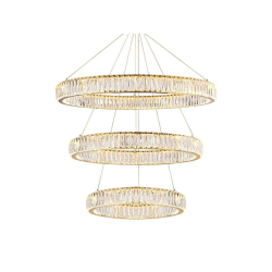 Вертикальная композиция Newport 8240 из трех колец золото №9 S8240_027G