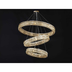 Вертикальная композиция Newport 8550 из трех колец золото №173 S8550_173G