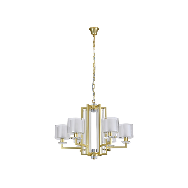 Подвесная люстра Newport 4406+1/C mat.gold М0071513