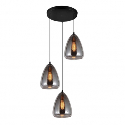 Подвесная люстра Lumina Deco Braga LDP 6841-3 GY