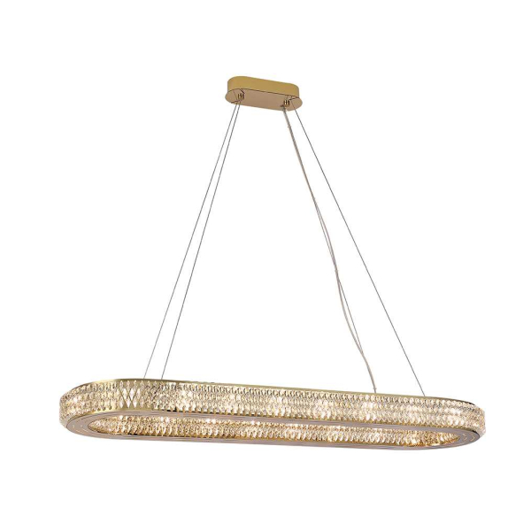 Подвесная люстра Newport 8560/100 C oval gold polished М0070796