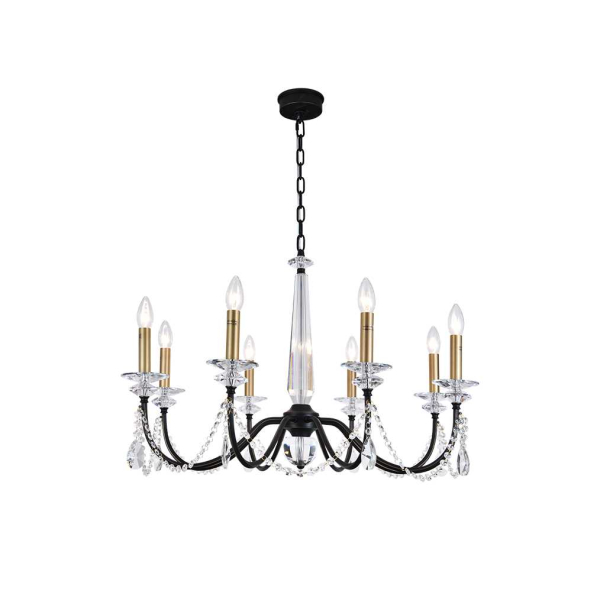 Подвесная люстра Newport 3978/C black+brass М0071829